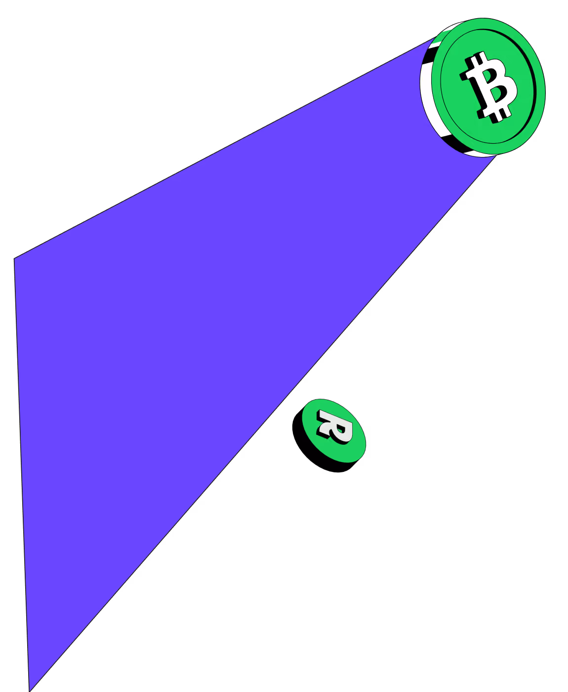 Ramp 3D Bitcoin Ray